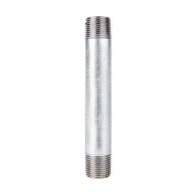 STZ Industries 1/8 in. MIP each T X 1/8 in. D MIP  Galvanized Steel Nipple