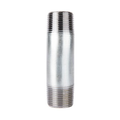 STZ Industries 1/4 in. MIP each T Galvanized Steel 4-1/2 in. L Nipple