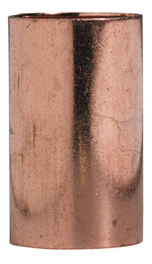 Nibco 1/2 in. Sweat  T X 1/2 in. D Sweat  Copper Coupling with Stop