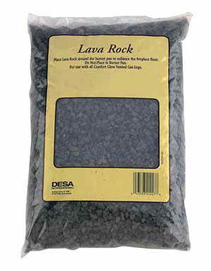 LAVA ROCK 9LB F/GAS LOGS