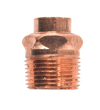 1/2"X3/4" MPT Copper Adapter
