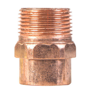 Nibco 1 in. Copper  T X 1 in. D MIP  Copper Pipe Adapter