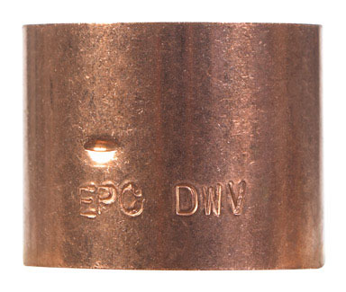 COUPLE COPPER 1-1/2"