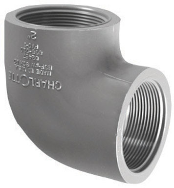 ELBOW 90 SCH80 1/2" FPT