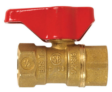 VALVE GAS LEVER 1/2" AGA