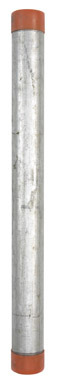 B&K Mueller 1-1/4 in. D X 18 in. L Galvanized Steel Pre-Cut Pipe