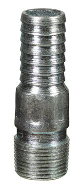 BK Products 3/4 in. Barb  T X 3/4 in. D MPT  Galvanized Steel Adapter
