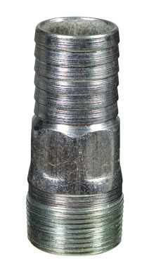 BK Products 1-1/4 in. Barb  T X 1-1/4 in. D MPT  Galvanized Steel Adapter