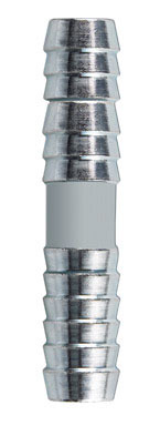 BK Products 1/2 in. Barb  T X 1/2 in. D Barb  Galvanized Steel Coupling