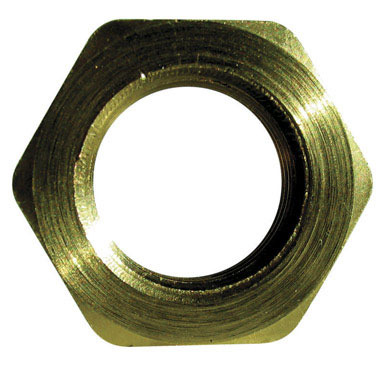 PIPE LOCK NUT 1/4"BRS