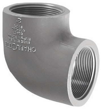 ELBOW 90 SCH80 2"FPT PVC