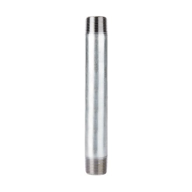 NIPPLE GALV 1"X9"