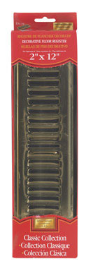 REGSTR BRASSPLT LVRD2X12