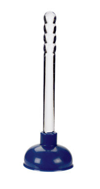 SINK PLUNGER 9"HNDL BLU