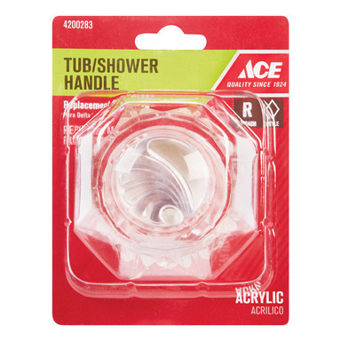 Ace For Delta Clear Tub and Shower Faucet Handle