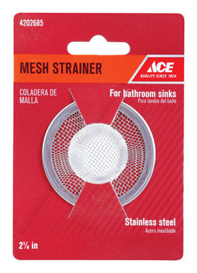 MESH STRAIN 2-1/4" SS