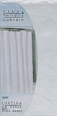 SHOWER LINER 70X72 WHITE