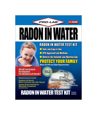 TEST KIT RADON IN WATER