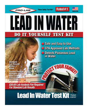 LEAD IN WATER TEST KIT PRO-LAB