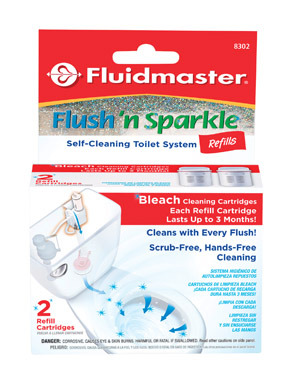 Fluidmstr Toilet Flush & Sparkle
