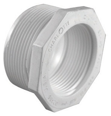 BUSHING 2X1.25 MXF PVC