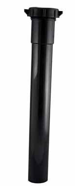 EXT TUBE SJ1-1/2X12BLK