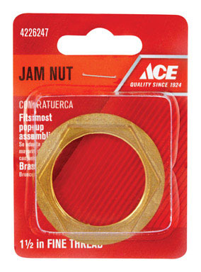 JAM NUT PO1-1/2FINE THD