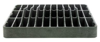 GRATE SQUARE 9" GREEN