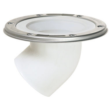 CLOSET FLANGE PVC SWVL3"