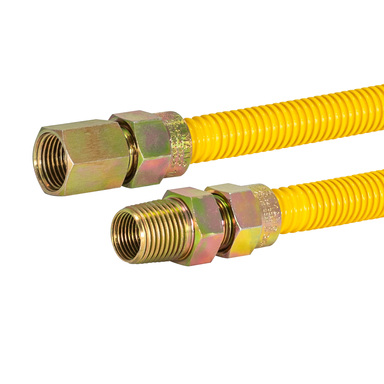 GAS CONNECTOR SS 1/2X36"