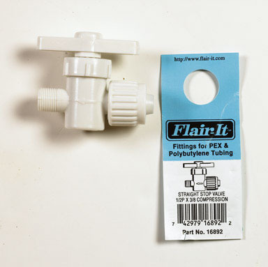 Flair-it Str Valve 1/2"x3/8"