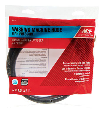 HOSE FILL F VINYL3/8"X4'
