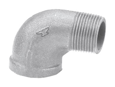 3/4" Black 90* Street Elbow