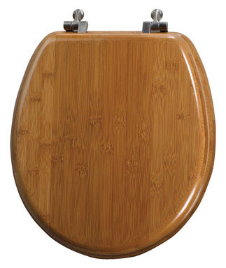 TOILET SEAT WOOD BAMBOO