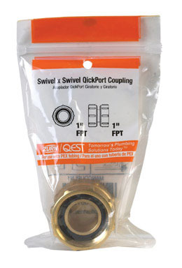 SWIVEL COUPL 1" BRASS