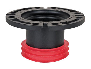 CLOSET FLANGE PUSH ABS4"