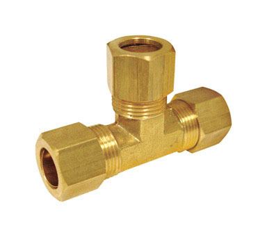 Compresson Tee 3/8"x3/8"x1/4"