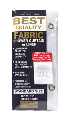 Shower Crtn Or Lnr White