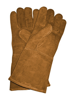 GLOVES BROWN LEATHER