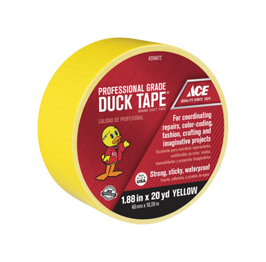 Ace Duct Tape Yellow 1.88"20yd