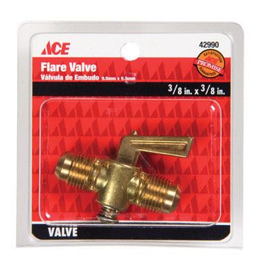 GRND PLUG VALVE 3/8"BRS