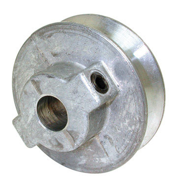 ZINC MOTOR PULLEY 3/4HP