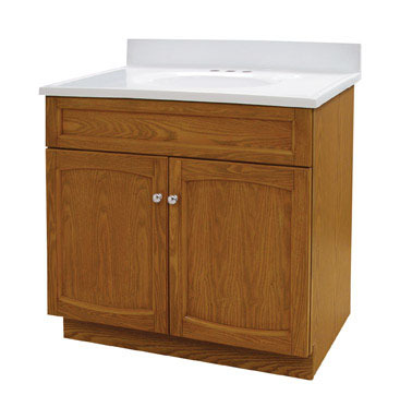 HEARTLAND VANITY&TOP OAK