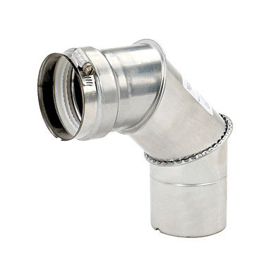 SS 90 DEGREE ELBOW 3"