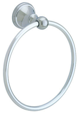 CRSTFIELD TOWEL RING CHR