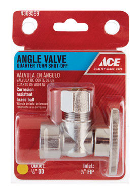 VALV ANGL 1/2X1/2 CHROME