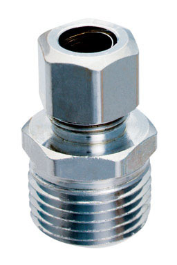 1/2"Mx3/8" Adapter Compresion