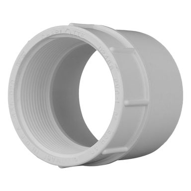 Charlotte Pipe Schedule 40 1-1/4 in. Slip  T X 1-1/4 in. D FPT  PVC Pipe Adapter