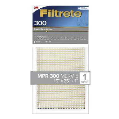16"x25"x1" Filtrete Filter 300