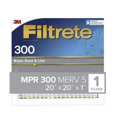 20x20x1 Gray Filtrete Filter